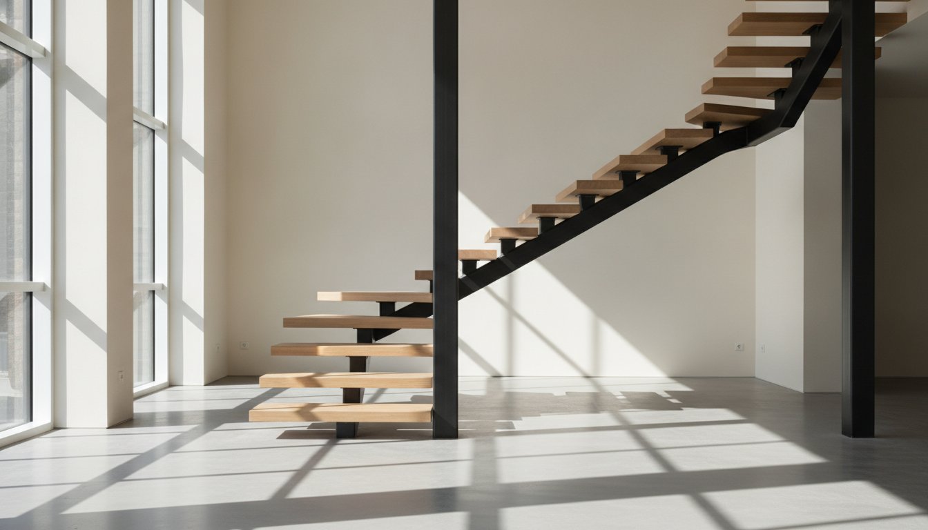 Industriële trap binnenshuis: voorbeelden en inspiratie voor een krachtig interieur