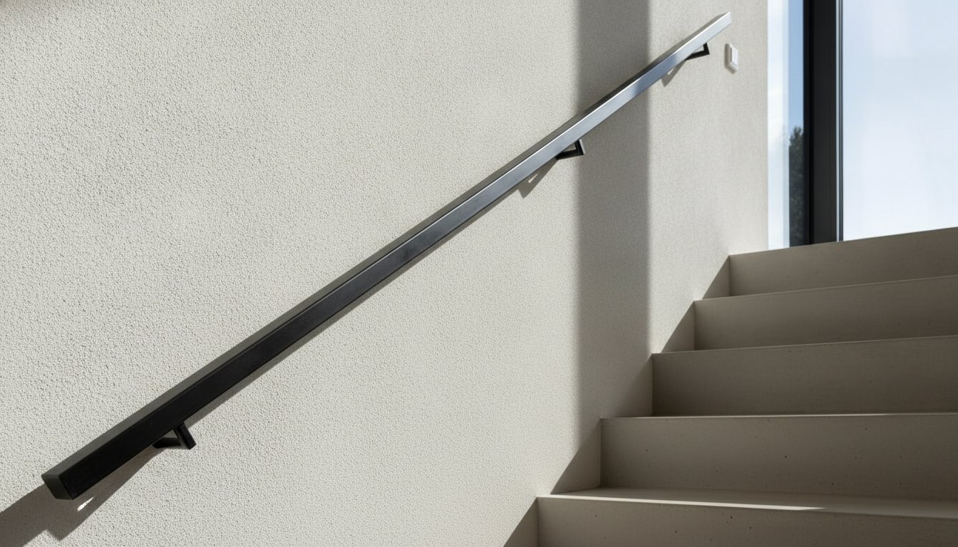 Moderne stalen trapleuning: een krachtig statement in uw interieur